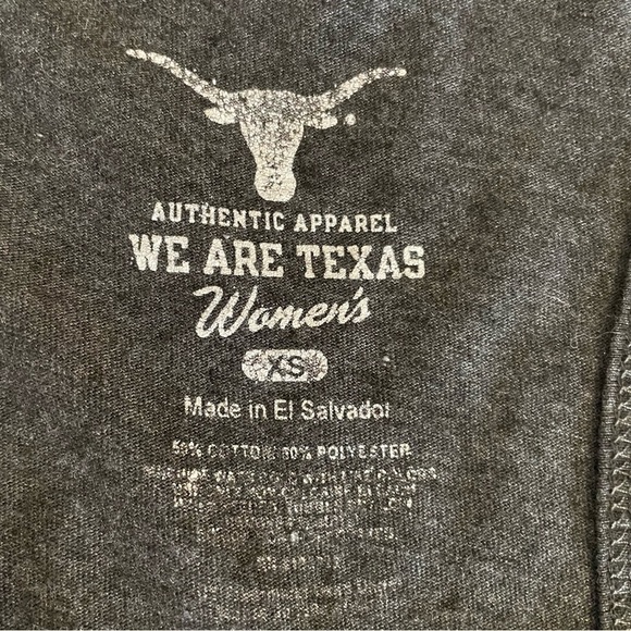 Texas Longhorns Gray Racerback Football Collegiate Tank Top Size XS - Picture 5 of 5
